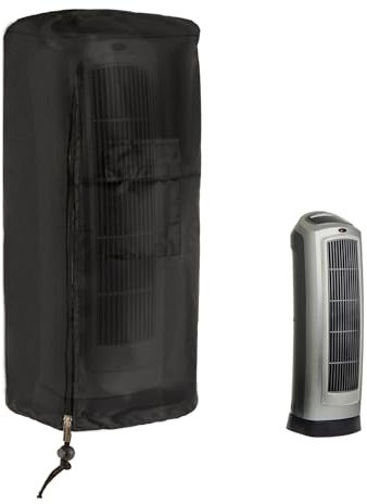 Copertura per riscaldatore da patio, copertura per riscaldatore elettrico Lasko da 58 cm, impermeabile, con cerniera, per uso interno ed esterno