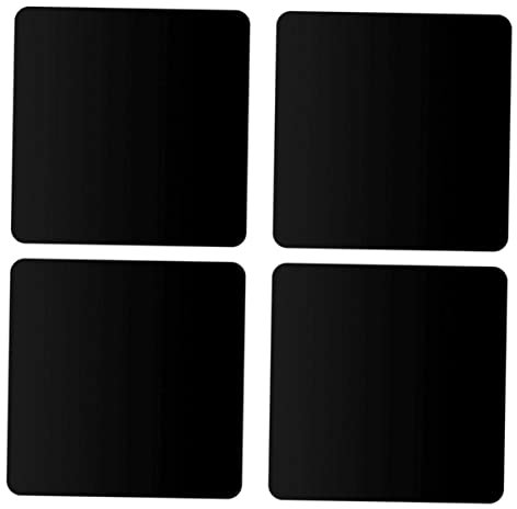 STOBOK 4pcs Acrylic Mirror Board Multi Use Reflection Board for Makeup Photography Jewelry Background Lightweight Durable Acrylic for Flat Lay Photos