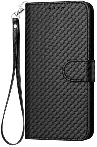 BEENTRYS PU Cuero Funda para TCL 50 Pro NxtPaper 5G Funda,Cartera Libro con Tapa Piel Ranuras para Tarjetas Cierre Magnético Soporte Flip Case Antigolpes Silicona Bumper Carcasa-Negro
