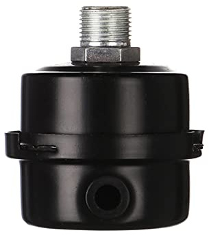 12.5mm 16mm 20mm Luftkompressor Ersatzteile, Metallluftkompressor Einlassfilter Squelch Ölfreie Schalldämpfergewinde M12 Druckluftwerkzeugzubehör, Heimwerkerwerkzeug(16mm)