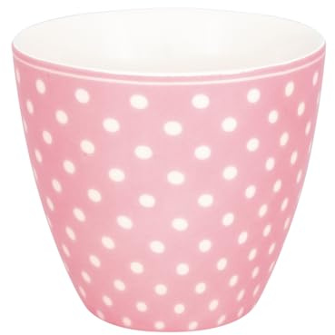 GreenGate Dotty Latte Cup Pale pink 0,35l
