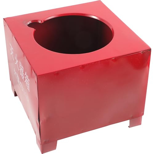 COOPHYA Piantana per Estintore in Ferro Rosso da 2-4kg Elevata Durabilità e Supporto Stabile per Casa e Ufficio