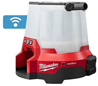 milwaukee M18ONESLSP-0 M18 Compact Site Light Single Pack With 110v Output (Naked - no batteries or charger)