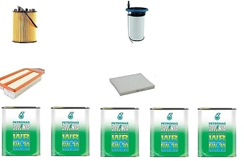 Kit Filtri Tagliando UFI + 5 Litri Olio Selenia 5W30