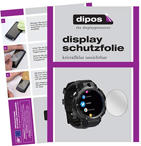 dipos 6x Clear Screen Protector for Zeblaze Thor S | Ultra-Thin, HD Clear, Protection Film, Perfect Fit, Anti-Scratch, Bubble-Free, Case-Friendly, Fingerprint Compatible