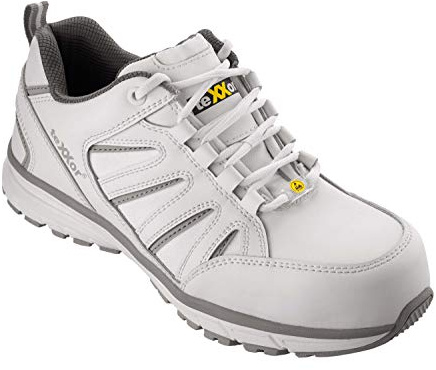 teXXor® S3-Sicherheitshalbschuhe AVIGNON, weiß/grau, Gr. 37
