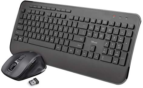 Trust Mezza Clavier et souris sans fil [Disposition italienne]