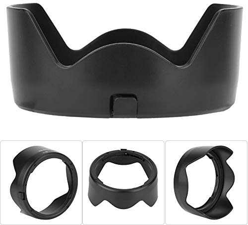 Bewinner Paraluce per Fotocamera, ES-68II ABS Supporto Fotocamera Copriobiettivo Accessorio di Ricambio per Obiettivo EF 50mm f/1.8 STM, paraluce ampiamente utilizzato nella