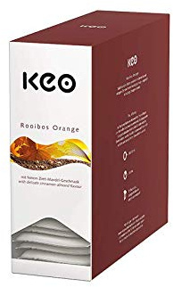 KEO Tee - Rooibos Orange - 15 Teachamps im Aromakuvert