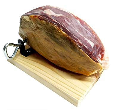 Jamón - Jamón Curado Deshuesado Apróx 1.5kg - 1,6kg + Mini Jamonero | Degusta Teruel