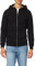 Urban Classics Herren Basic Terry Zip Hoody Strickjacke, Black, XL