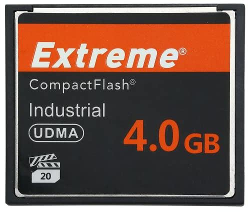 Extreme 4GB Compact Flash Memory Card, Original CF Card for Professional Photographer, Videographer, Enthusiast