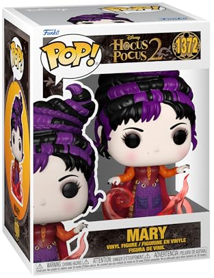Funko Pop! Disney: Disney Hocus Pocus 2- Mary Sanderson - (Smoke) - Vinyl-Sammelfigur - Geschenkidee - Offizielle Handelswaren - Spielzeug Für Kinder und Erwachsene - Movies Fans