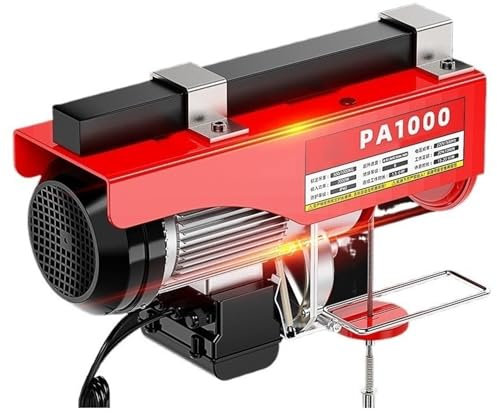 Grue électrique micro de la grue 220v, levage portatif de treuil du ménage 1 tonne DOLUNTO (Color : 500 1000kg/30m)