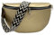 ayados Damen Crossbody Bag Bauchtasche Handtasche Schultergurt Cross body bag Tasche Schultertasche Umhängetasche 76232 (Gold)