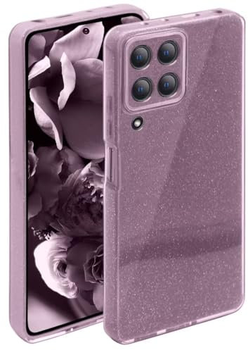 ATISIJIE Cover Glitter per HUAWEI P40 LITE,Custodia Brillantini per Paraurti Protettiva Antiurto Carino Scintillante con Donne e Ragazze per HUAWEI P40 LITE Oro rosa