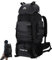 Augot Trekkingrucksack, 90L Große Kapazität Wanderrucksack Leichter Campingrucksack Herren Damen Wasserdicht Reiserucksack Outdoor Sport Tagesrucksack für Camping Trekking Klettern (Schwarz)