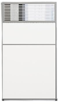 LVLDAWA Workstation-Wandteiler, Freistehendes Arbeitsplatzpaneel Cubicle Kit Modulares Wand-Klappsystem Für Studiensaal, Multimedia-Klassenzimmer (Farbe : Weiß, Größe : 1x1.6m-3pcs)