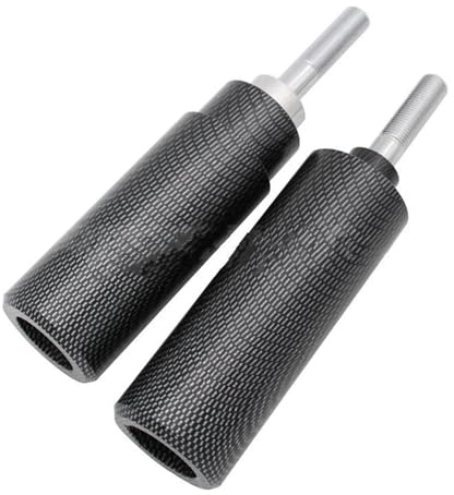 Motorräder Sturzpads Für FJR1300 Für FJR 1300 2006 2007 2008 2009 2010 2011 Motorrad Schwarz Carbon No Cut Rahmen Sliders Crash Fallen Schutz Rahmen Slider (Color : Kohlenstoff)