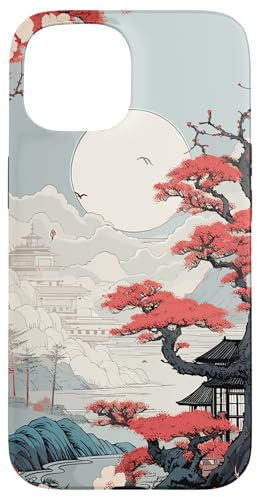 Japanese Art & Japanese Graphic, Japan Theme Case for iPhone 15