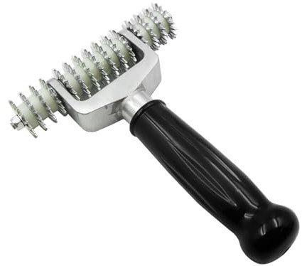 ANCLLO Carpet Grooming Seam Star Roller Tool for Professional Flooring Installation and Repair, Carpet Seam Roller with Smooth Rolling Action