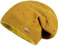 alpengoa McRon Damen Gefütterte Beanie Wollmütze Modell Lizzy Regenbogen Ocker 150R