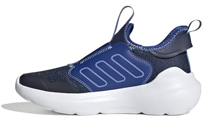 Adidas Unisex Kinder TENSAUR Comfort Shoes JUNIOR, Dark Blue/Blue Fusion/Glow Blue, 36 2/3 EU