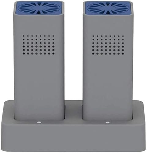 Sèche-chaussures, sèche-bottes et sèche-gants avec ports articulés pour chaussures de ski, chaussures sèches sans fil portables et résistantes à l'humidité pour la saison des voyages (couleur : gris