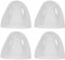 Vaguelly 4 Pcs Universal Wide Neck Baby Bottle Caps Replacement Parts for Baby Feeding Bottles Baby Bottle Caps Baby Bottle Lid Baby Bottle Caps Replacement
