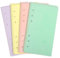FYY 4 Packungen A6 Linie, 160 Blätter (320 Seiten) für 6 Ring Binder Notizbuch, Nachfülleinlagen für Filofax A6, Notizen, Tagbuch, Skizze, DIY, Bullet Journal, Malerei