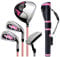 IYUESQ Set di Mazze da Golf per Donna, Set di Mazze da Golf per Donna, Set Completo di Mazze da Golf per destrimani, Set di Mazze da Golf con Mazze da Golf e Sacca da Golf per Donne e pri
