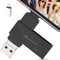 Speicherstick iPhone 64gb-Speicherstick USB c Externe Festplatte für Handy,Photostick 3.0 geeignet für iPhone/iOS/Android/Smartphones/Tablets/PC-USB Stick Handy Fotos speichern,Schwarz