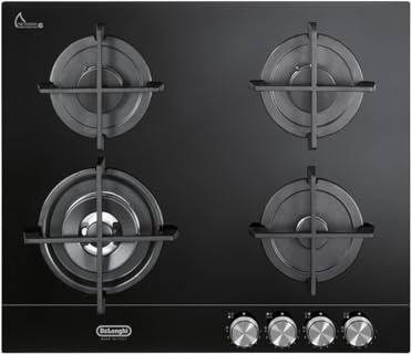 NSL460NCM Gaskochfeld mit 4 Brennern, 60 cm, Schwarz