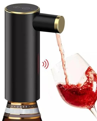 Weinpumpe - Automatischer Elektrischer Whiskey Spender,Küchenaccessoires für Valentinstag Geburtstag Picknick Party Jubiläen Camping Küche Haus Verkostung