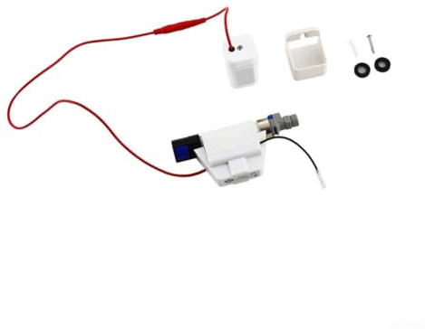 Contrôleur tactile intelligent de robinet de cuisine avec capteur à induction, accessoire de robinet mélangeur alimenté par piles, installation facile et hygiénique sans contact (avec fil)