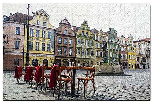 Alte Markthalle von Posen, Polen – 1000-teiliges Puzzle (70 x 50 cm)