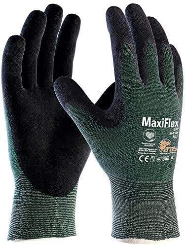 ATG Glove Solutions 34-8743/08 HS Safety Work Glove - Cut Resistant Protection - MaxiFlex Cut - Size 8 / M