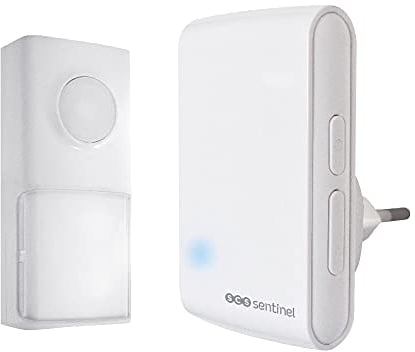 Campana esterno Portal Wireless - Campanello senza fili - batteria campanello senza fili Campanello - campanello wireless senza batterie Ecobell 100 - CSF0078 SCS Sentinel