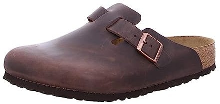 Birkenstock Unisex Boston SFB Habana, Oiled Leather Clogs, 41 EU