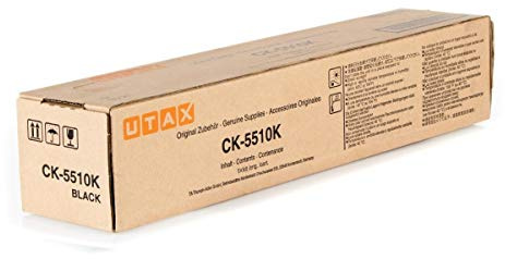 Utax Original 1T02R40UT0 / CK-5510 K, Premium Drucker-Kartusche, Schwarz, 20000 Seiten