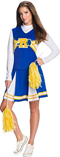 Rubies Damen Vixens Cheerleader Costume Kostüme in Erwachsenengröße, wie abgebildet, M (4er Pack)