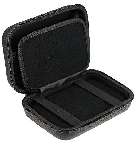 Navitech Car Dash Cam/Camera Carry Case/Bag Compatible With The YI Ultra (Case also fits with Windscreen Mount + Car Charger)