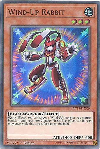 Yu-Gi-Oh! - Aufziehhase - AC18-EN009 - Adventskalender 2018-1st Edition - Super Rare