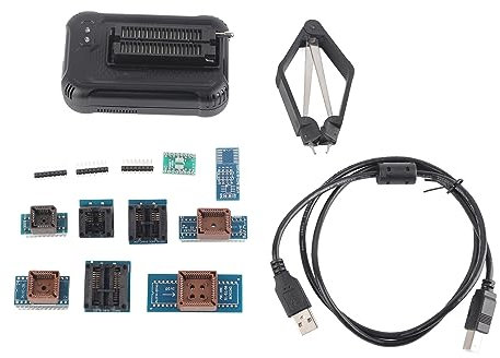 Zerone Universal Usb Programmierer Für Eeprom Tl866ii Plus, 10 High Performance Flash-Adapter 8051 Avr Mcu