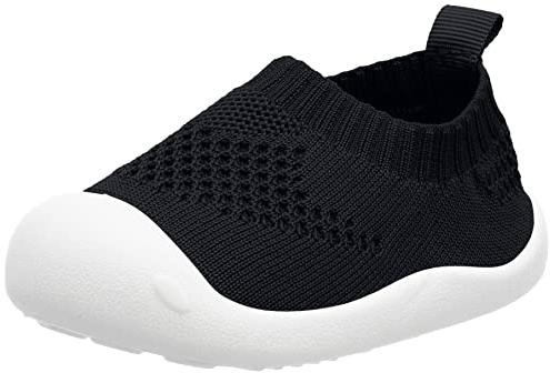 DEBAIJIA Shoes Plate-Forme, Bm02 Schwarz, 20 EU