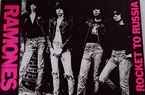 Ramones Rocket to Russia Poster