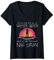 Damen Stand Up Paddling Paddle Board SUP Fun Sport Witz Spruch T-Shirt mit V-Ausschnitt