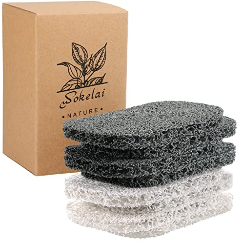 8 PCS Bar Soap Saver Soap Lift Pad Fits All Soap Dish Tray Sizes, Efficient Draining BPA Free Shower and Bath Soap Dish Holder to Keep Soap Dry for Bathroom Kitchen (White, Dark Grey)