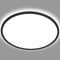 BRILONER - LED Deckenlampe mit indirektem Licht, flach, neutralweiße Lichtfarbe, Lampe, Deckenleuchte, Wohnzimmerlampe, LED Panel, Küchenlampe, Deckenbeleuchtung, 29,3x2,8 cm, Schwarz