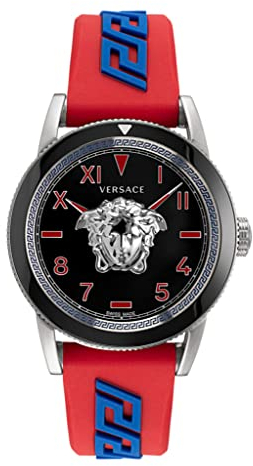 Versace V-Palazzo Herren-Uhren VE2V00622, Silber